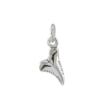 Shark Tooth Sterling Silver Charm TC491 - Jewelry